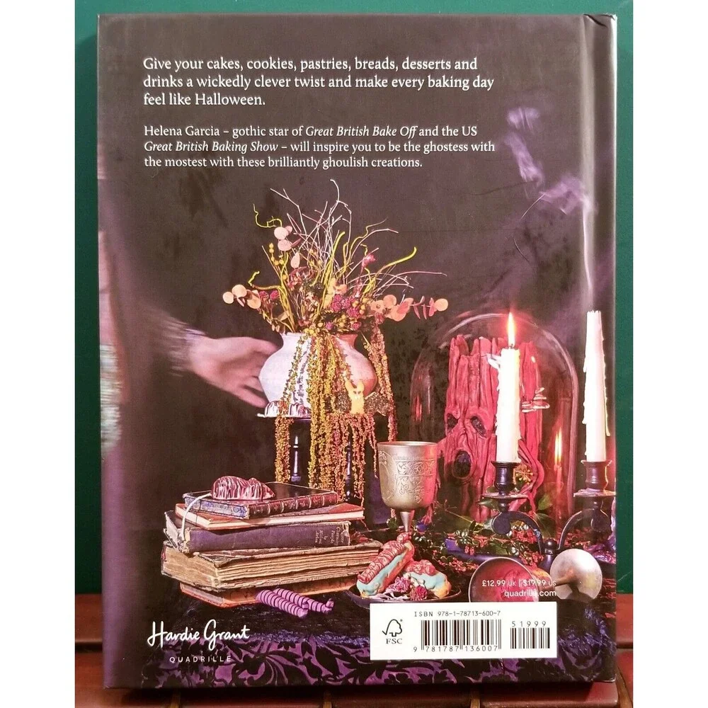 The Wicked Baker: Cakes and Treats to Die For by Helena Garcia 2020 HC Illus.